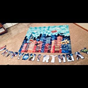 Avengers Birthday Decor